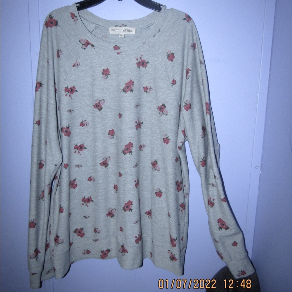 Floral shirt from Belk the brand is pretty rebel